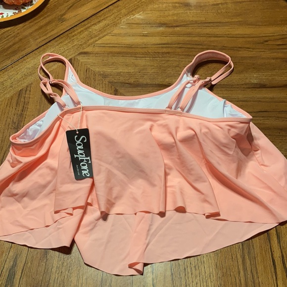 SouqFone Bikini swimsuit Ruffled & High Waisted Bottom Bikini Set XXXL - Picture 6 of 11